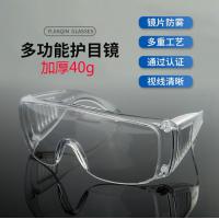(現貨)MLE20689 (防霧加厚)男女透明防護安全眼鏡