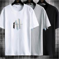 MK00-C32 夏季男裝印花圓領短袖T恤